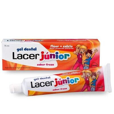 LACER JUNIOR GEL DENTAL 75 ML FRESA