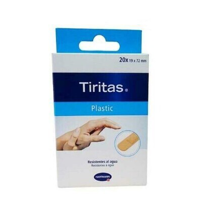 HARTMANN TIRITAS PLASTIC APOSITO 19 X72 20U