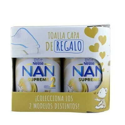 NESTLE NAN SUPREME 2 800 G DUPLO   TOALLA