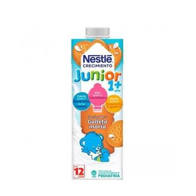 NESTLE CRECIMIENTO JUNIOR  1 AÑO GALLETA MARIA 1L.