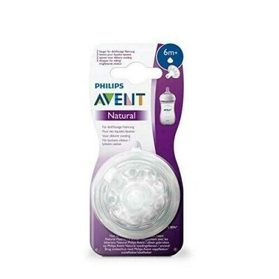 AVENT TETINA NATURAL  6M LIQUIDOS ESPESOS