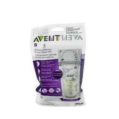 AVENT BOLSAS ALMACENAMIENTO LECHE MATERNA 180ML