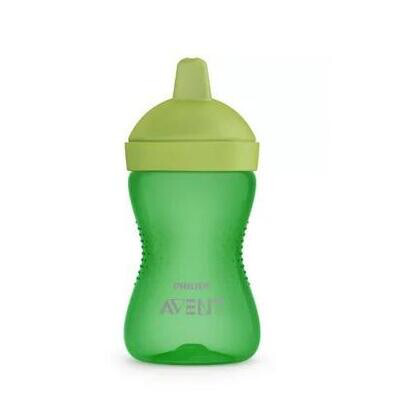 AVENT VASO CON BOQUILLA DURA VERDE 300 ML