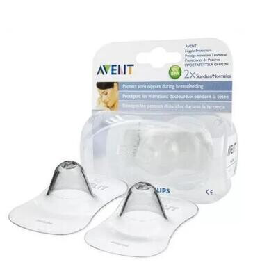 AVENT PEZONERA SILICONA STANDARD 2U