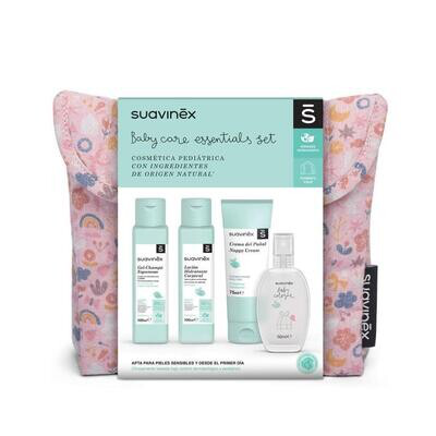 SUAVINEX NECESER DE VIAJE BABY CARE ESSENTIAL SET NIÑA