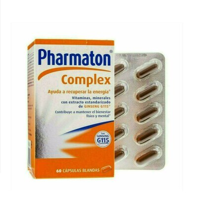 PHARMATON COMPLEX CAPSULAS 60COMP