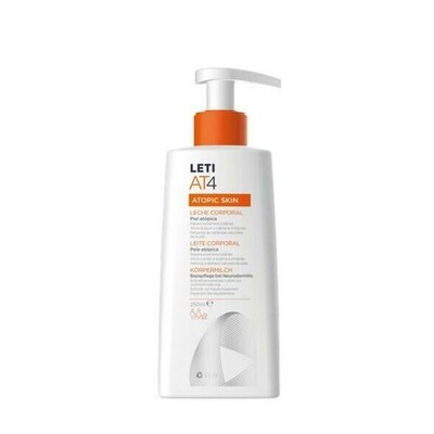 LETI AT4 LECHE CORPORAL 500 ML   GEL BAÑO 250 ML