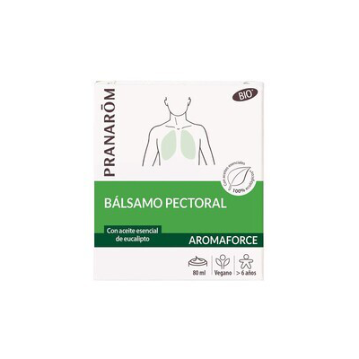 PRANAROM AROMAFORCE BALSAMO RESPIRATORIO 80ML