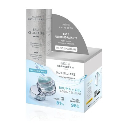 ESTHEDERM PACK EAU CELLULAIRE GEL HYDRATANTE + BRUMA DE AGUA