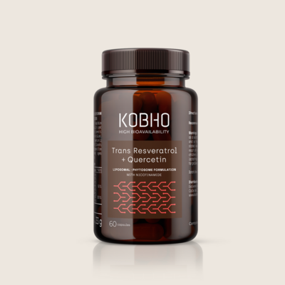 KOBHO TRANS RESVERATROL   QUERCETINA 60 CAPSULAS