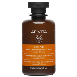 APIVITA CAPILAR CHAMPU BRILLO NARANJA Y MIEL 250ML