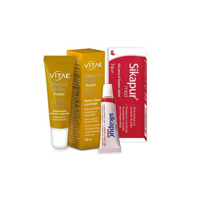 VITAE PACK PROMOCIONAL SIKAPUR GEL LABIAL OLIOVITA SPF30  BALM